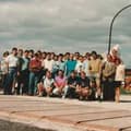 Graduation at FH Regensburg with field trip to the Funkturm, 1995